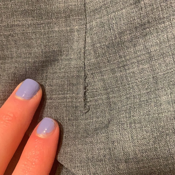 Talula grey wool blend skort - 4 - Picture 7 of 7